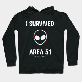 I Survived Area 51 Funny Meme Hoodie